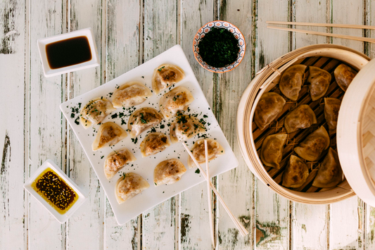 PORK & KIMCHI DUMPLINGS